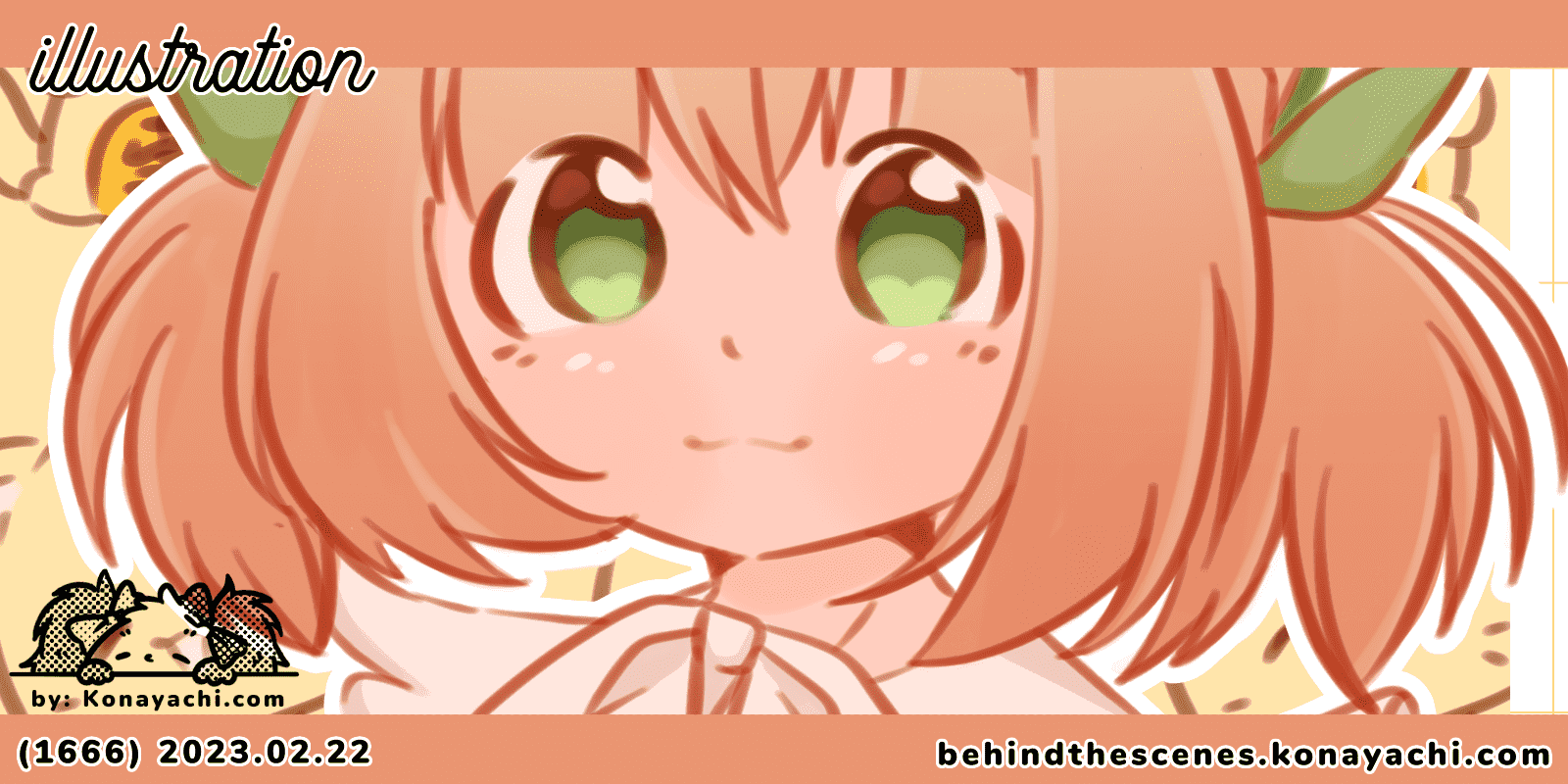 (1666) Lenya and Kitty / illustration