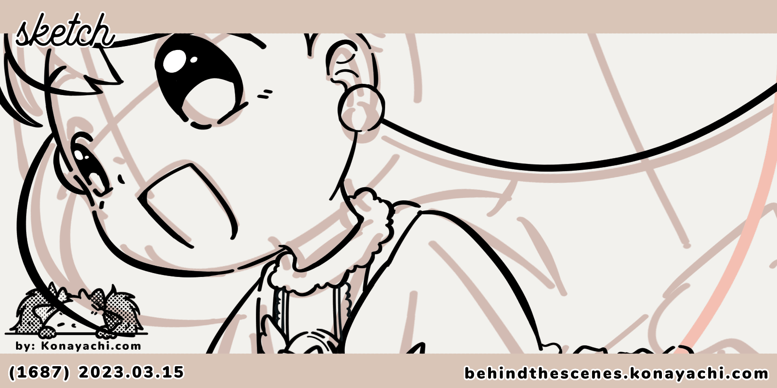 (1687) Hana-chan / lineart, wip