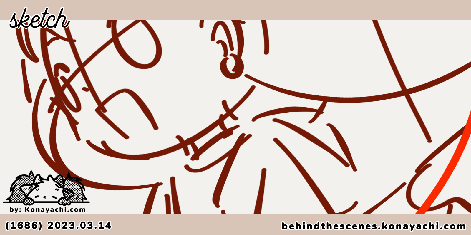 (1686) Hana-chan / sketch 2