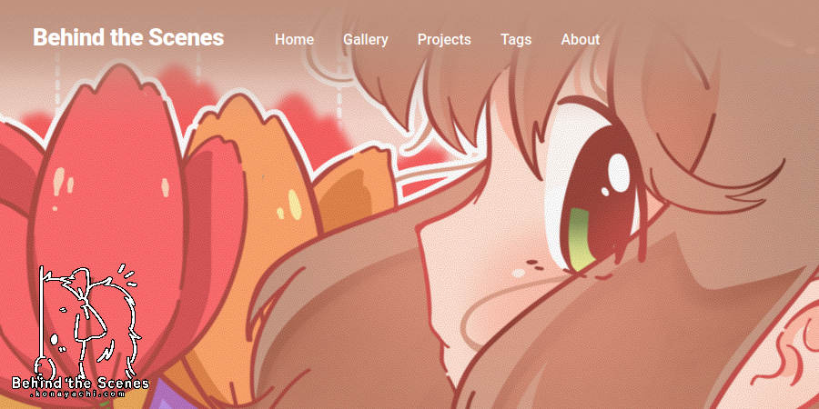 Behind the Scenes new colour theme