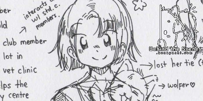 (2038) Irene character profile doodle