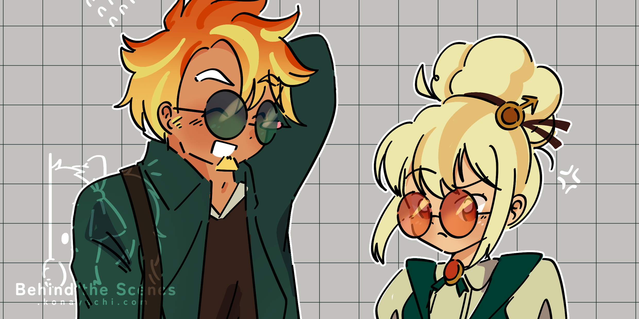 (2118) Maple Taffy Cookie and Schneeball Cookie doodle 2