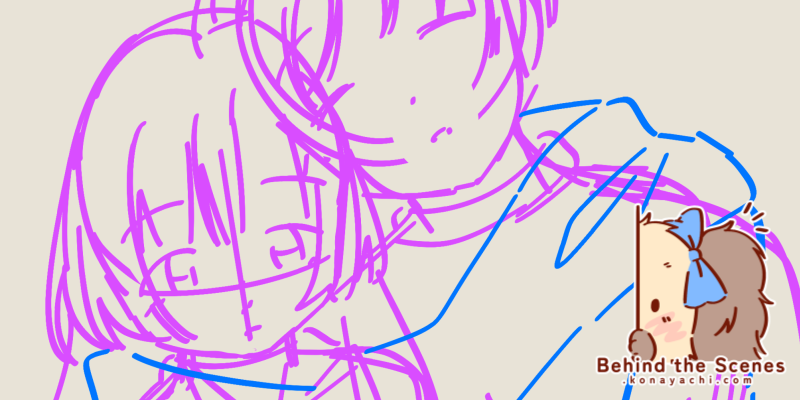 (2349) Scarf romance doodle 3