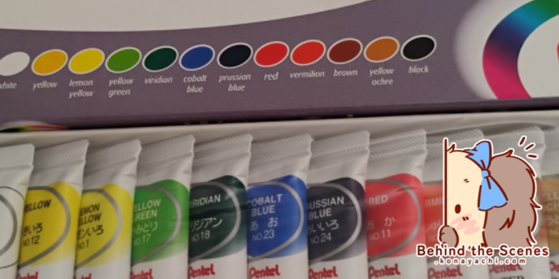 2624. Tube watercolour experiments