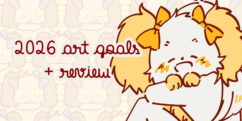 2026 art goals + review