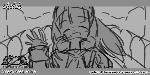 (1622) Cold Morning / sketch