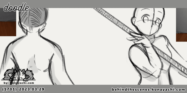 (1701) Pose Practice / doodle