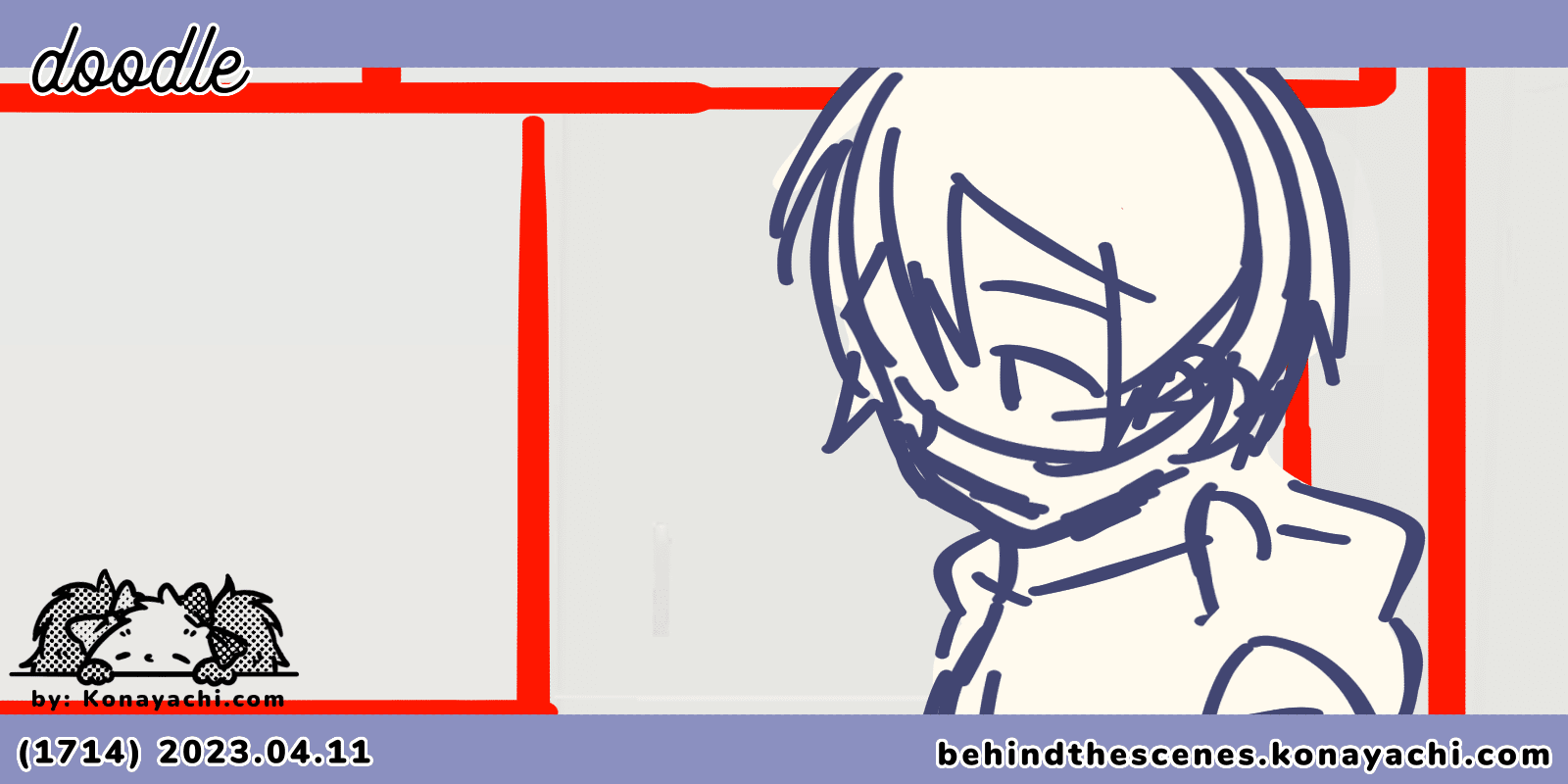 (1714) Sumi and Julien scene in Chapter 10 / doodle