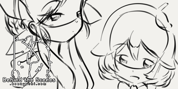 (2042) Bluelily Cookie and Lilybell Cookie fanart WIP