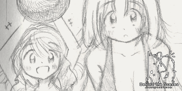 (2057) Beach time raw scan + lineart