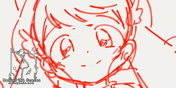 (2062) Hana Hana Pii sketch 2 + many discarded sketches