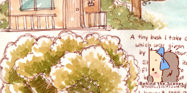 2795. Watercolor doodles spread