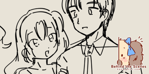 2821. Gabriel and his fiancée sketch