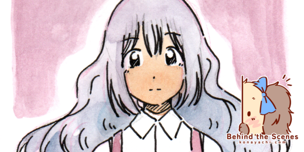 2905. Purple hair doodle
